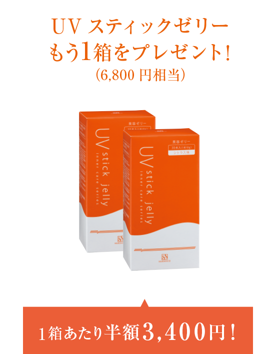 Aコース:UVスティックゼリーもう1箱プレゼント!(6